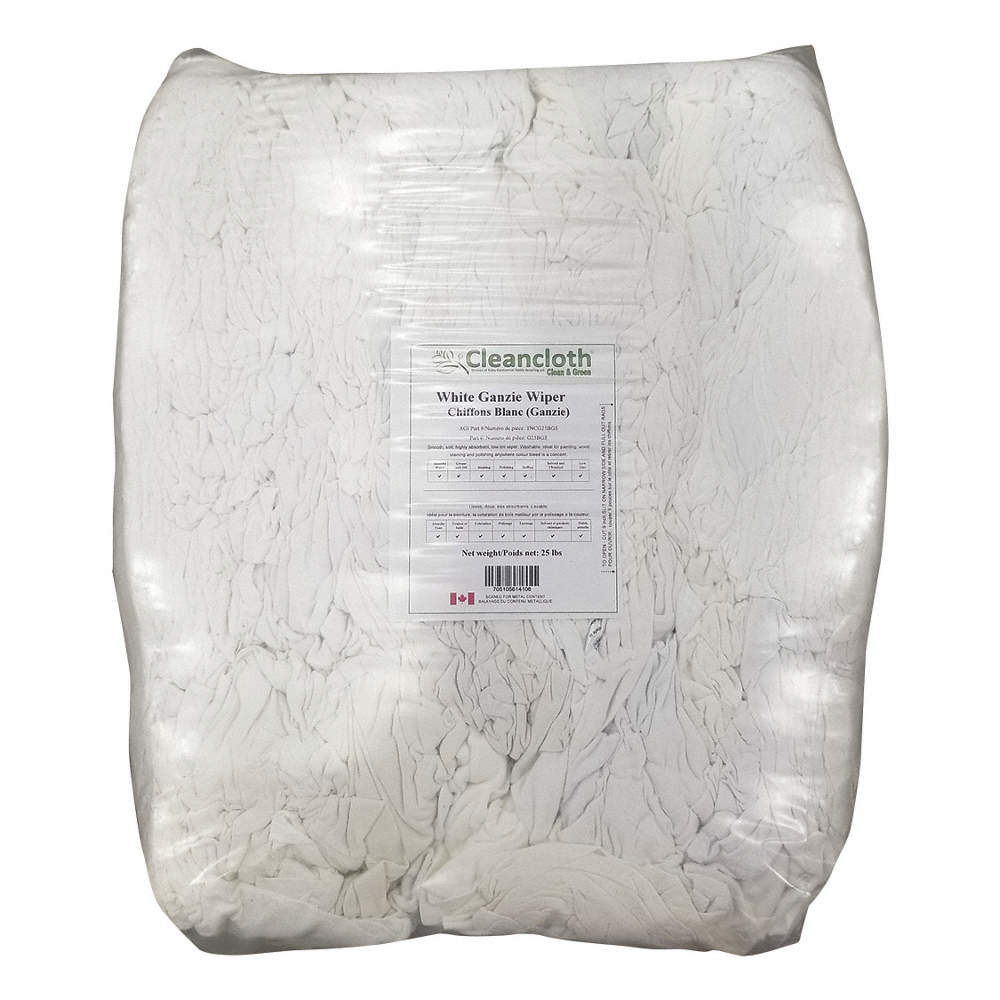 25lbs Ganzie Wiper Bundle