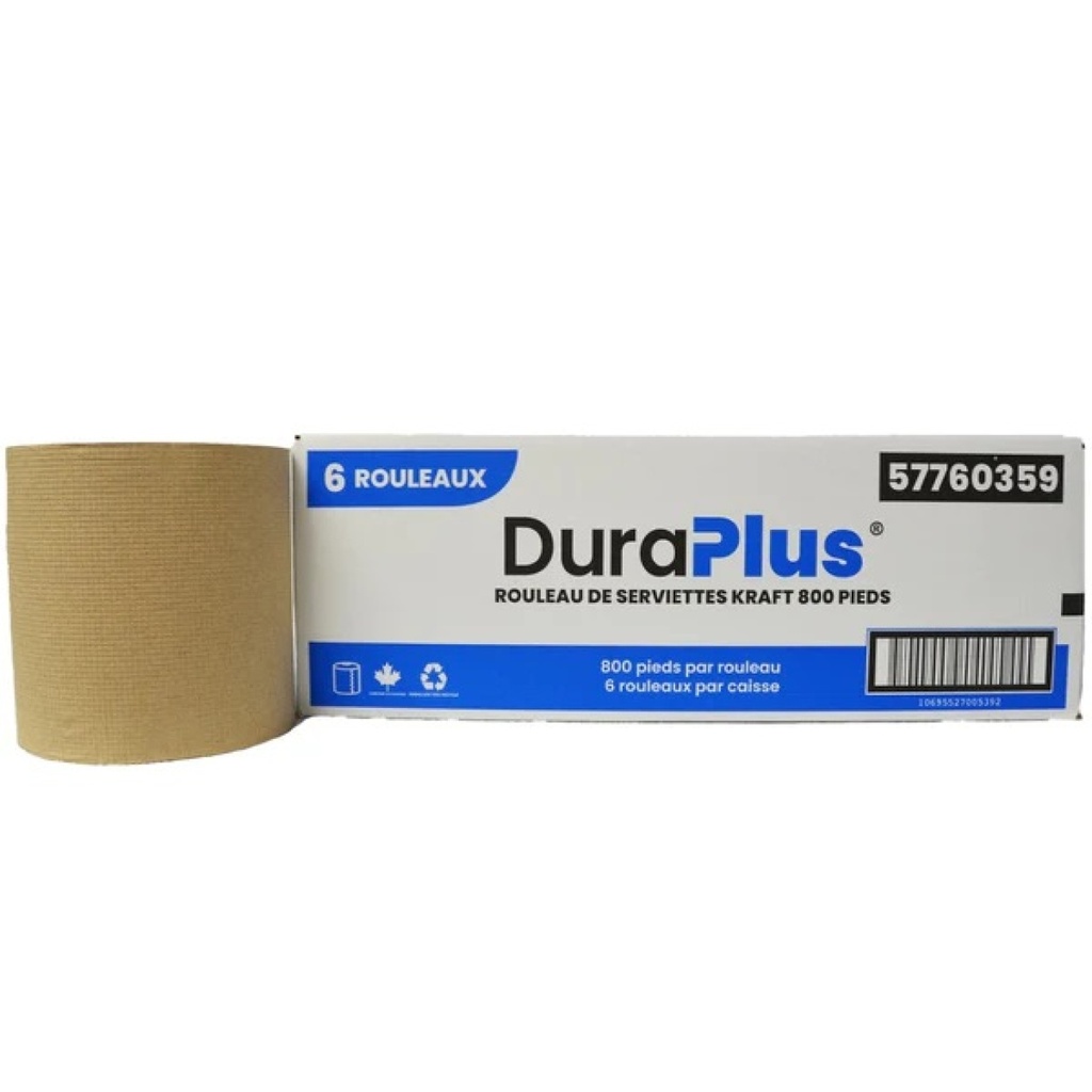 [1855] DuraPlus Kraft Roll Towel - 1855
