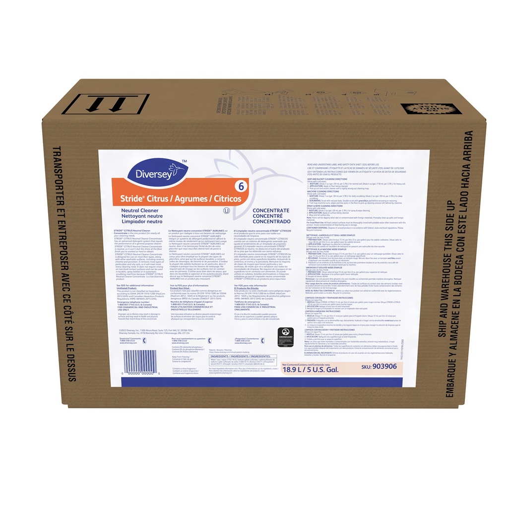 Stride Citrus Neutral Cleaner