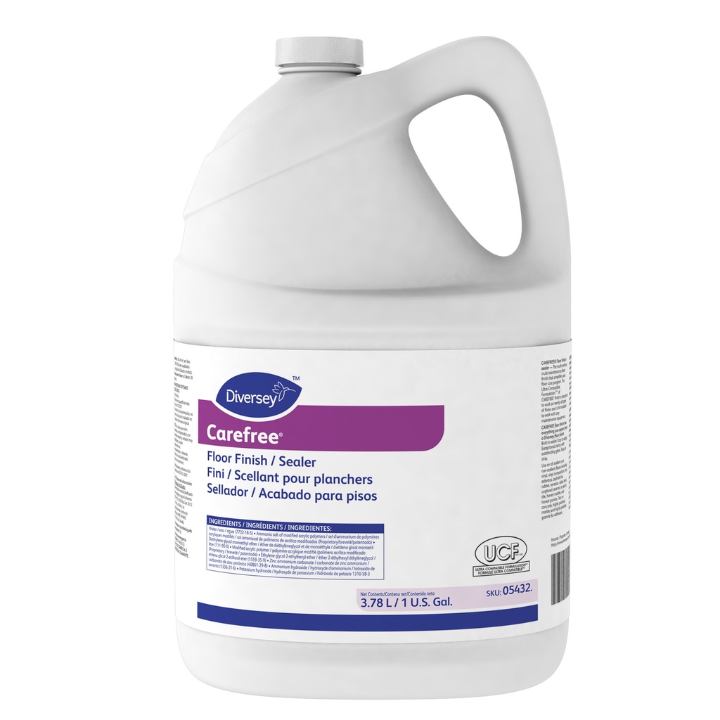 [5432] Carefree® Floor Finish / Sealer - 3.78 L