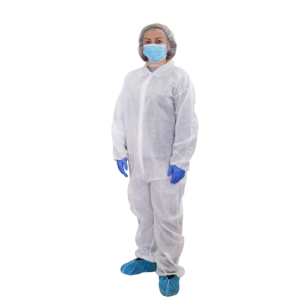 Disposable Coverall - Large / White