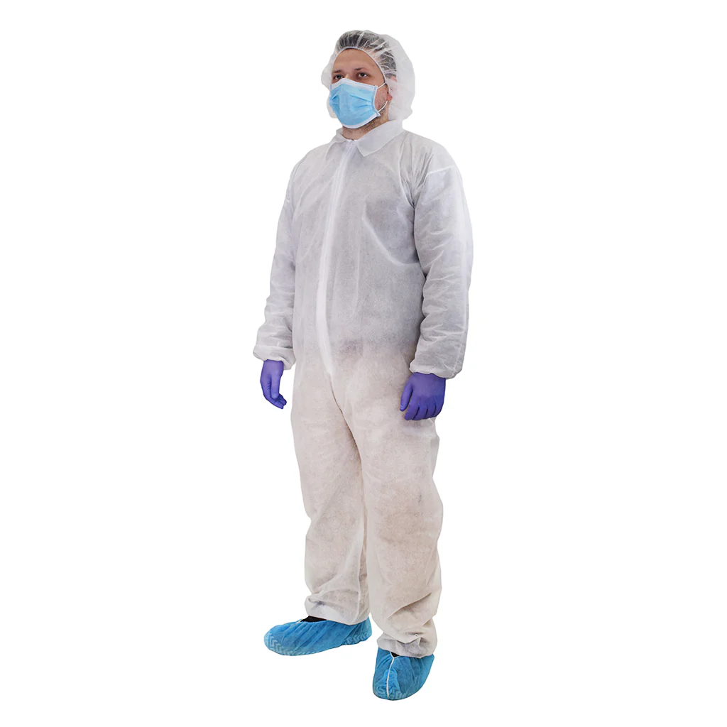[7724] Disposable Coverall - 3X Large / White