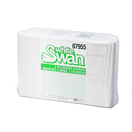 White Swan® 1-Ply Dinner, 8 Fold 