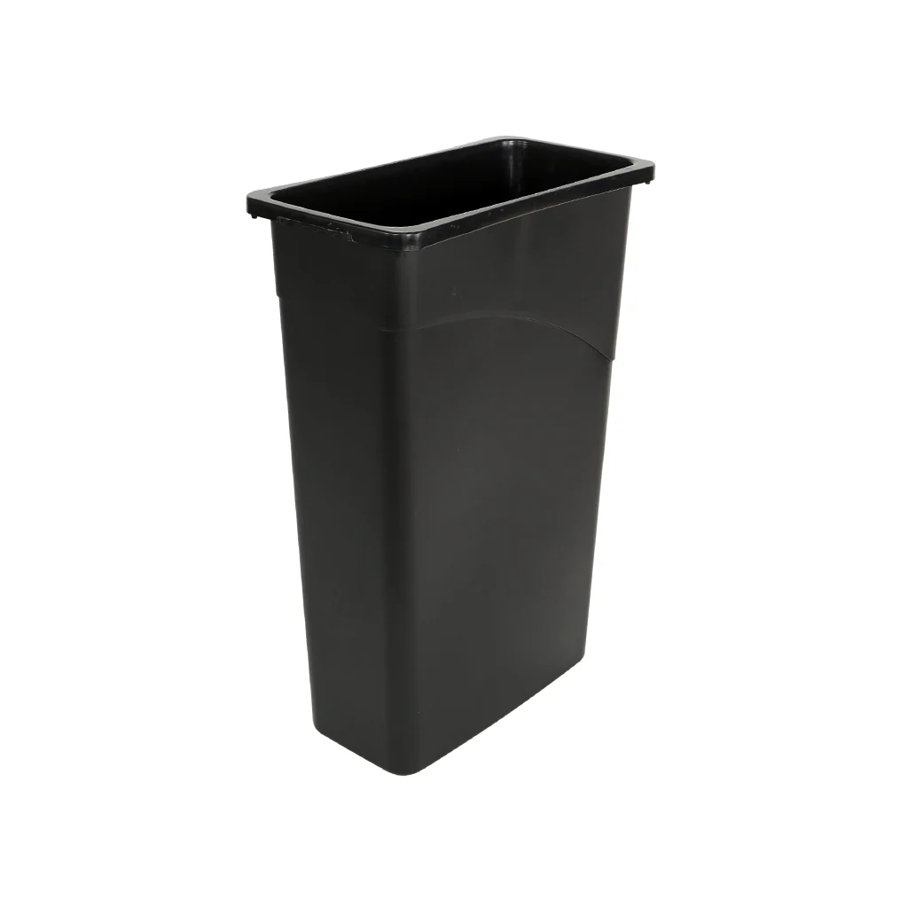 [9512] 23 Gallon Slim Container - Black