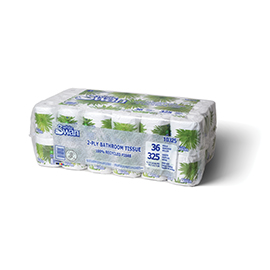 [10325] White Swan® 2-Ply Bathroom Tissue Poly Pack 10325