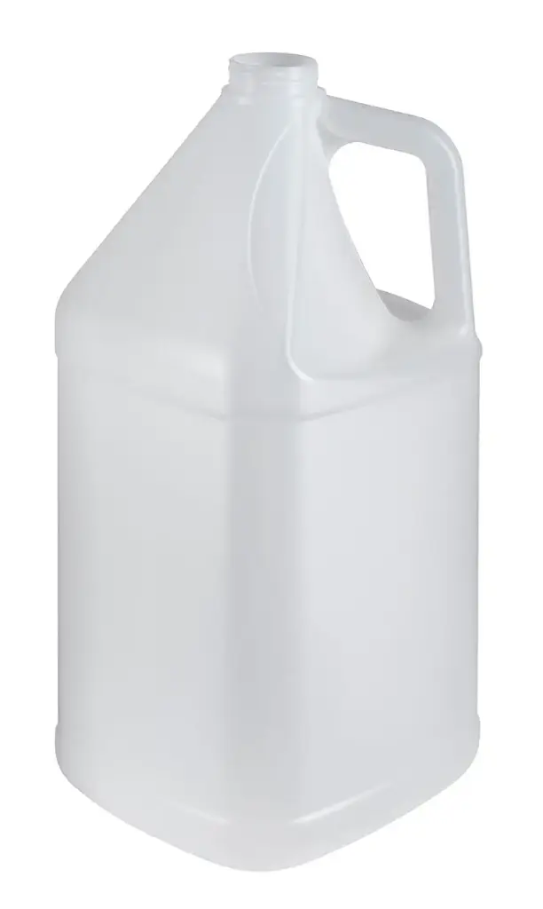 4L Square Bottle - 38/400 - Natural