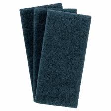 3M™ Doodlebug™ Blue Scrub Pad - 4 5/8" X 10