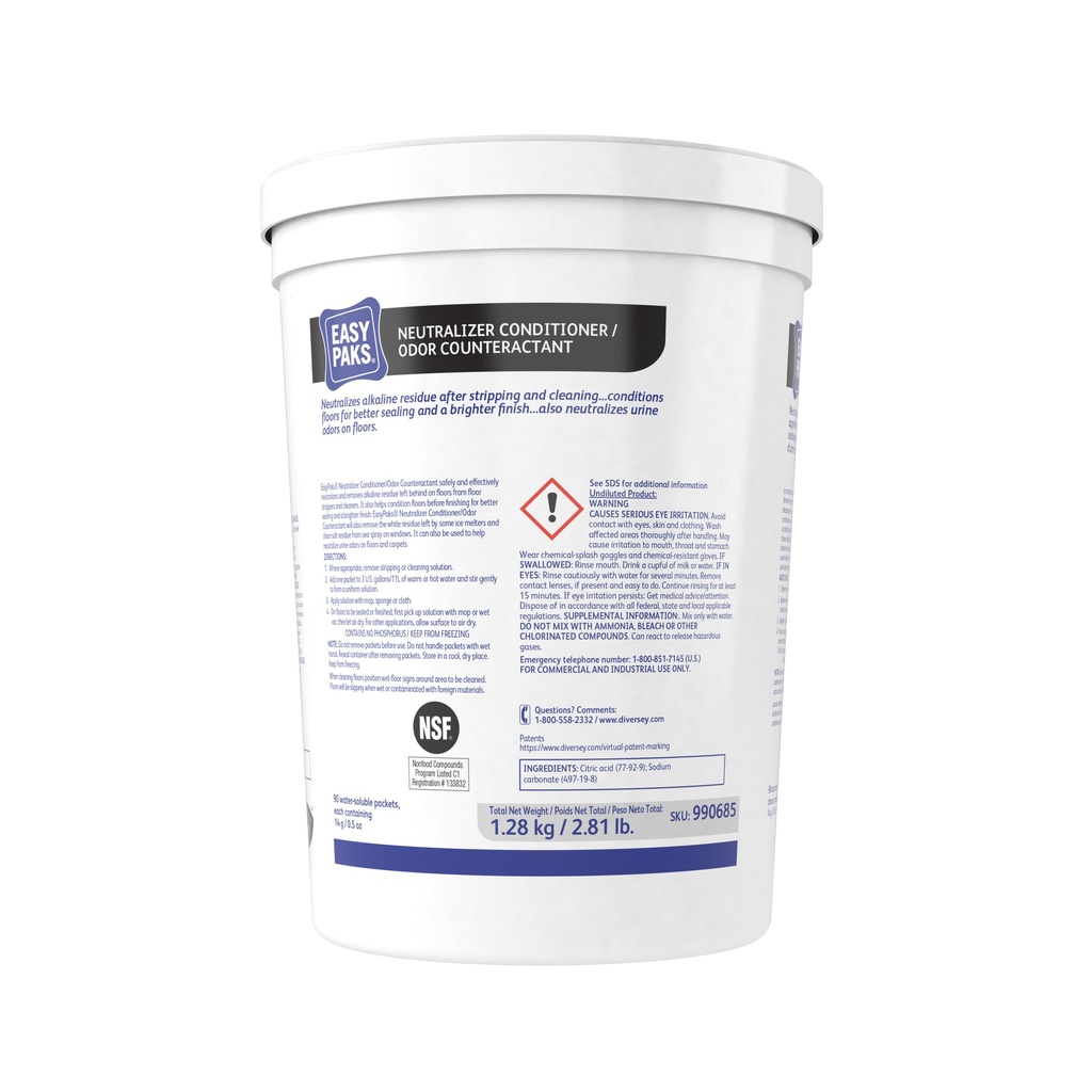 Easy Paks® Neutralizer Conditioner/Odor Counteractant