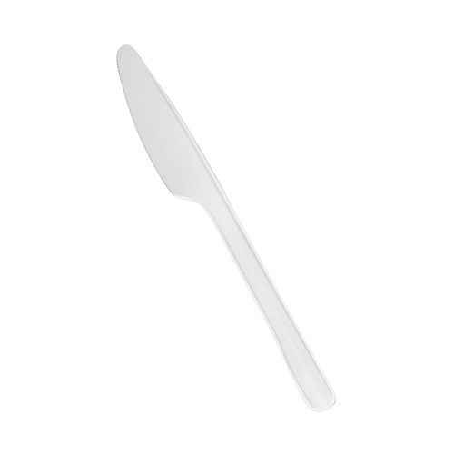 Polypro Plastic Knife - White