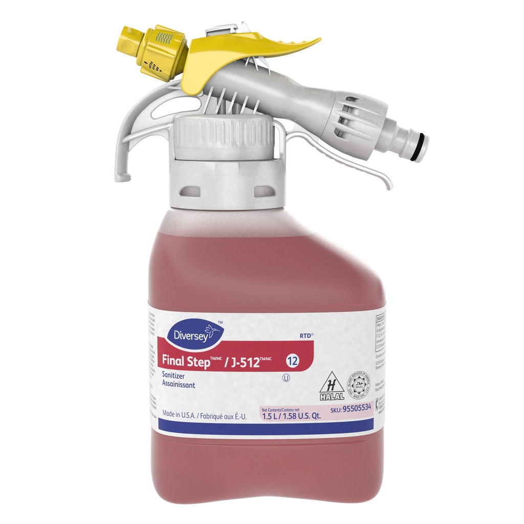 [3145184] Final StepTM/MC / J-512TM/MC Disinfectant Sanitizer - 1.5 L RTD Spray