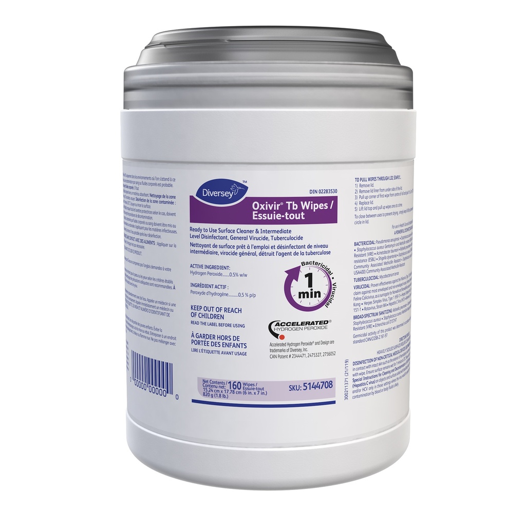 Oxivir® Tb Wipes - 160 Wipes