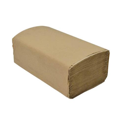 DuraPlus® Single Fold Kraft Paper Towel