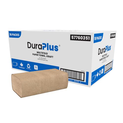 DuraPlus® Multifold Hand Towel, Kraft