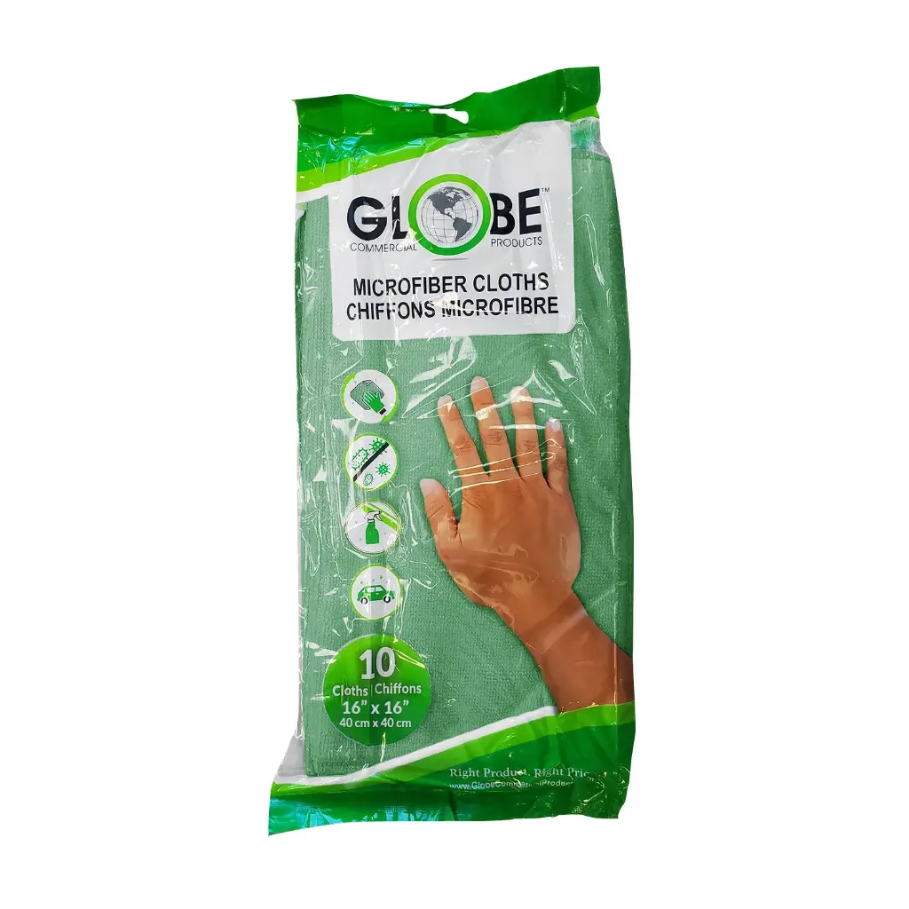 [1616/B] 16" X 16" 240 GSM Microfiber Cloths - Assorted Colours