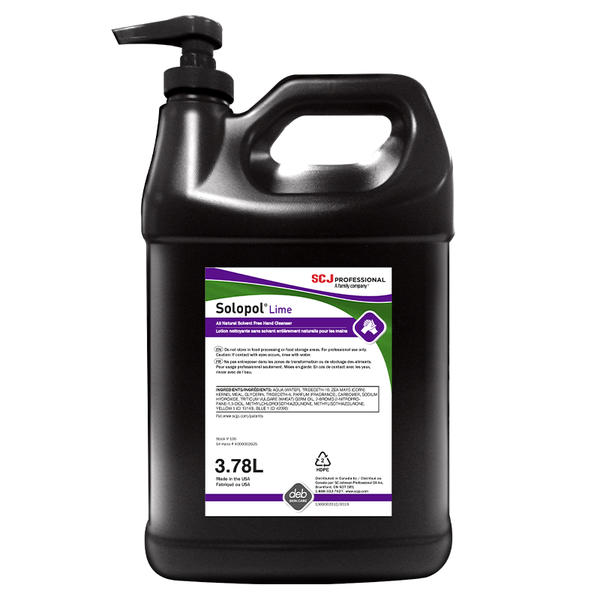 Solopol LIME Medium Heavy Duty Hand Wash - 3.78 L