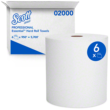 [2000CS] Scott® Essential High Capacity Hard Roll Paper Towels 