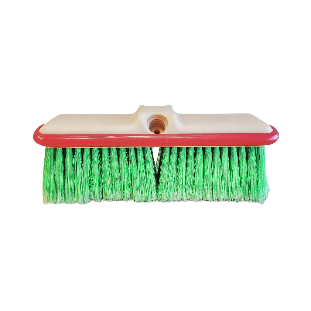 10" Bumper Green Vehicle Brush
