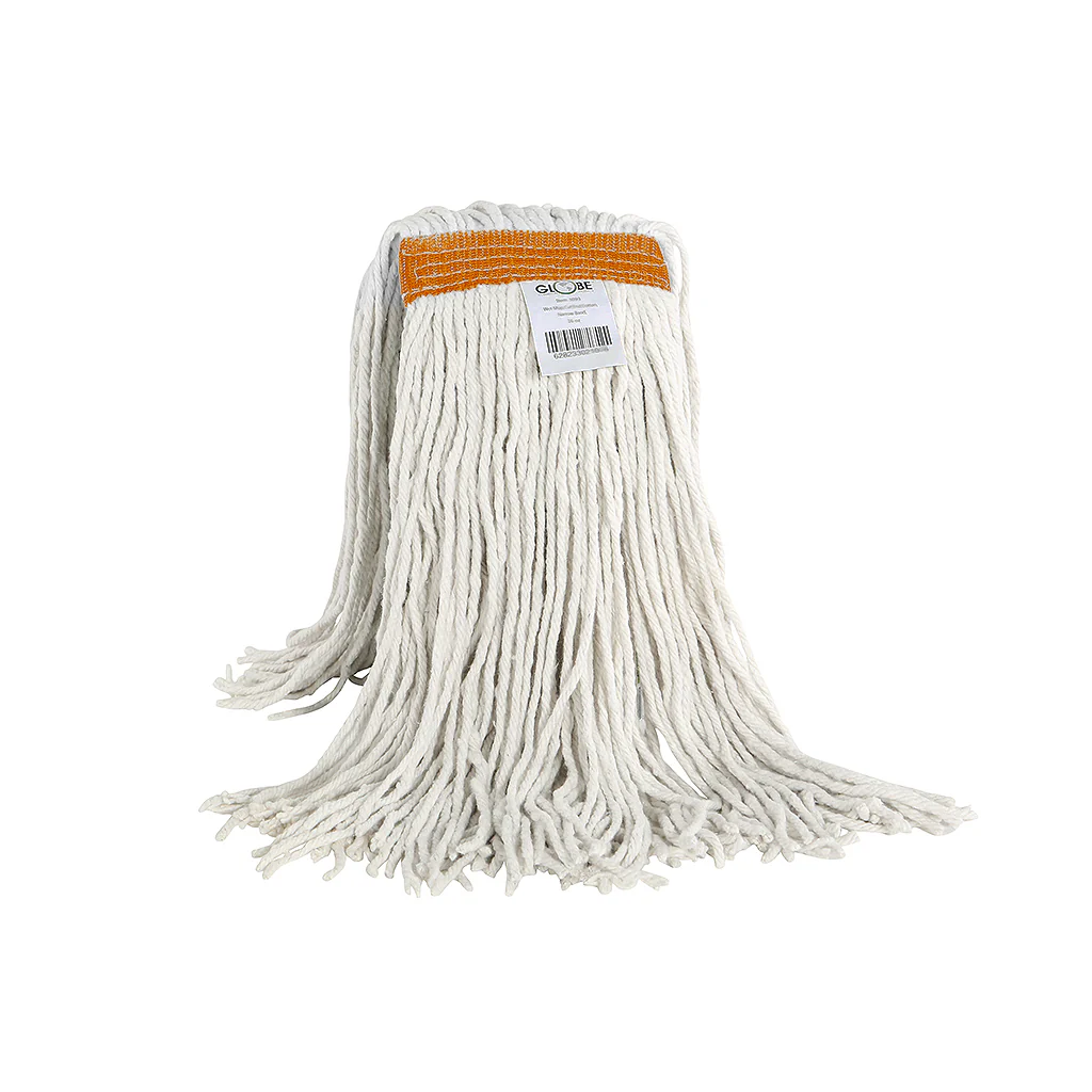 Cot-Pro® Cotton Narrow Band Wet Cut End Mop - 20 Oz / White