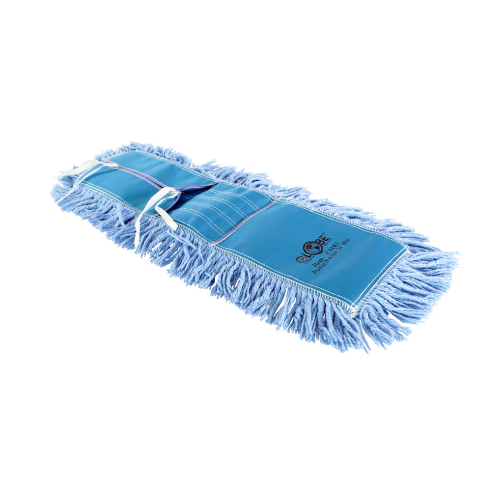 [524NB] Pro-Stat® Blue Tie-On Dust Mop Head - 24"L X 5"W