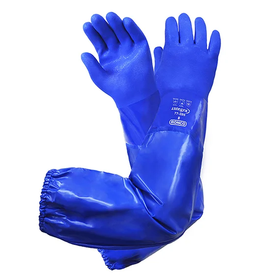 Integra™ 77-395 - Triple Dipped PVC Gloves, 28" long - Large