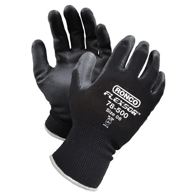 Flexsor™ 78-500 Polyurethane (PU) Palm Coated Nylon Gloves - 2X-Large