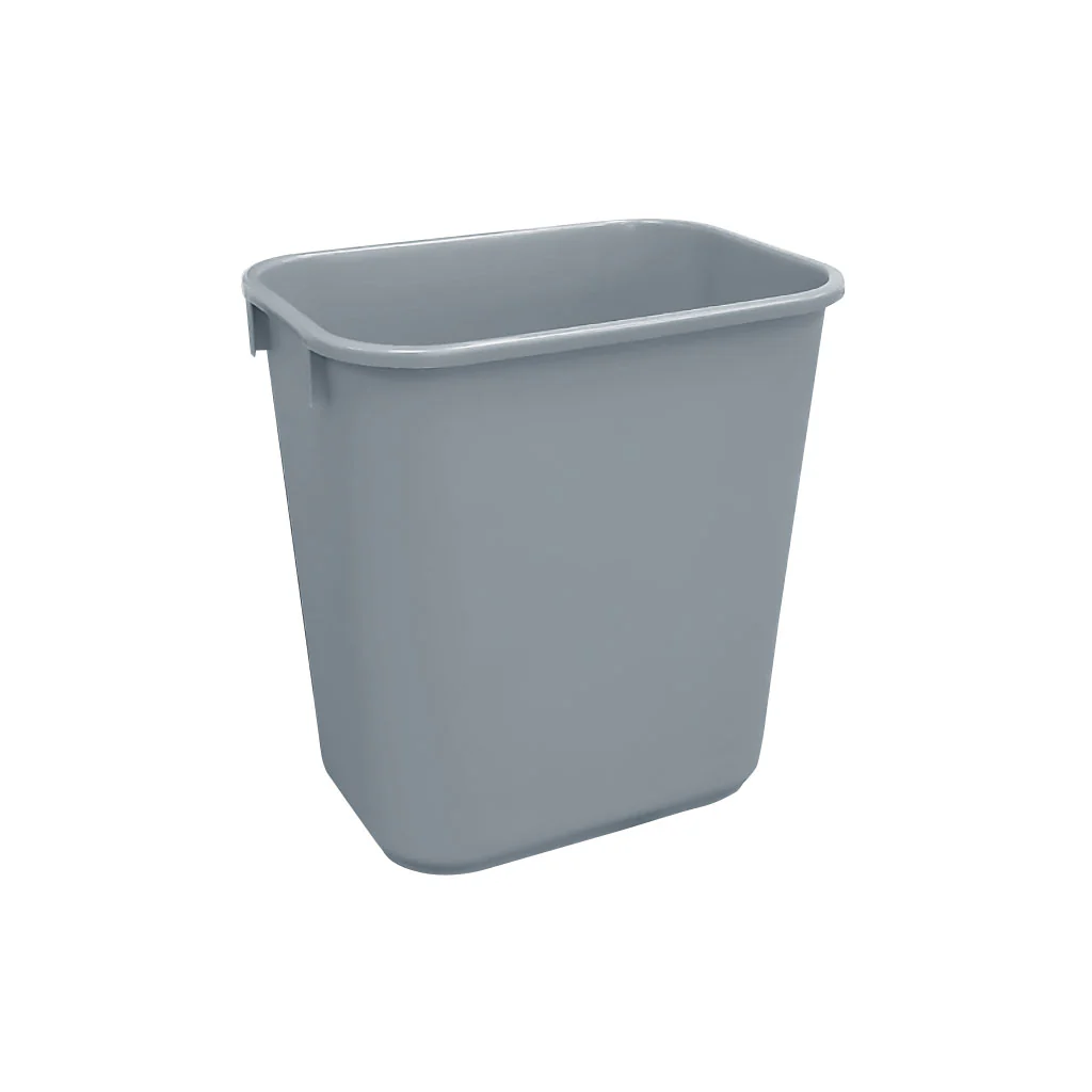 [9756G] 26 L Soft Wastebaskets - Grey