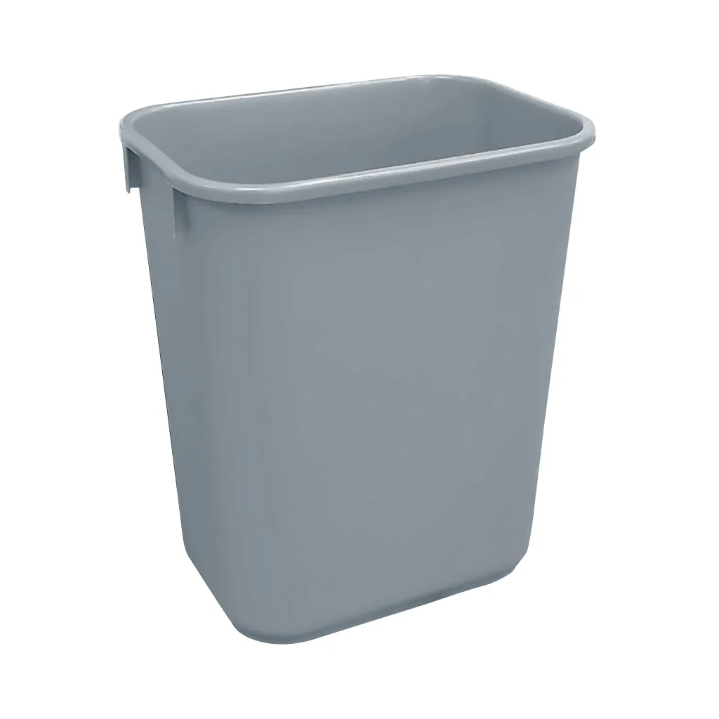 39 L Soft Wastebaskets - Grey