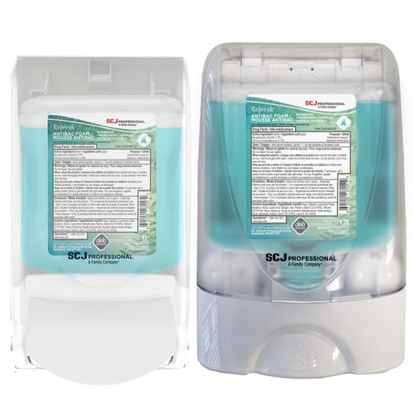 Transparent AntiBac Dispensers