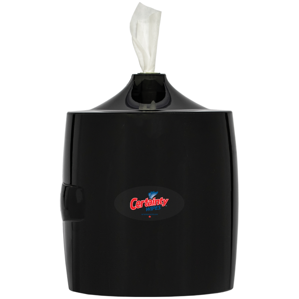 Wall Mount Wipes Dispenser (Black)