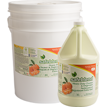DCTO-G04 Safeblend Heavy Duty Degreaser Concentrated Tangerine Oil - 3.78 L