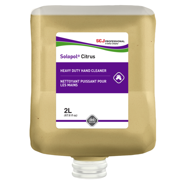 Solopol® Citrus Medium-Heavy Duty Citrus Hand Cleaner - 2 L