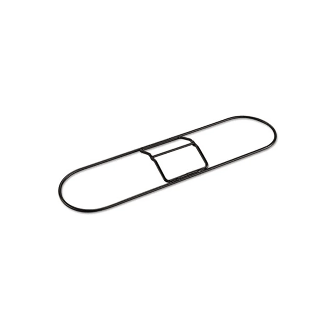 Snap - On Dust Mop Frames for Tie - On Mops - 24"L X 5"W / Black