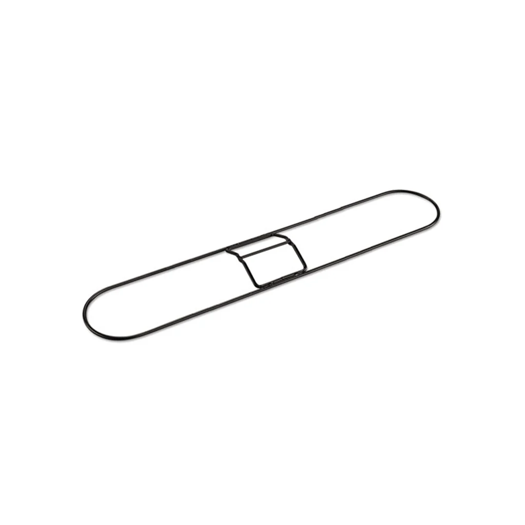 Snap - On Dust Mop Frames for Tie - On Mops - 48"L X 5"W / Black