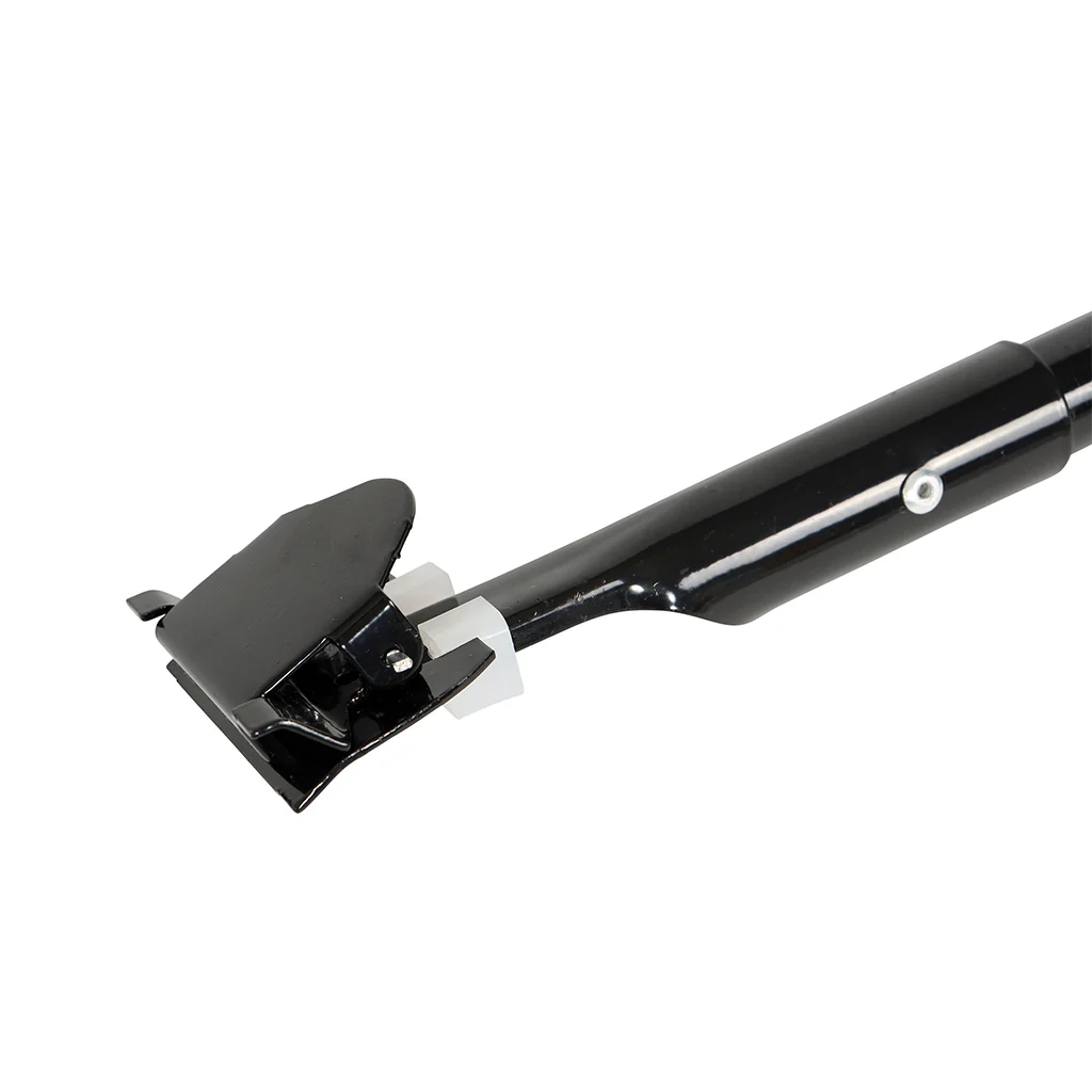 Dust Mop 60 Inch Handle for Snap - On Frames - 60"L Metal Handle / Black