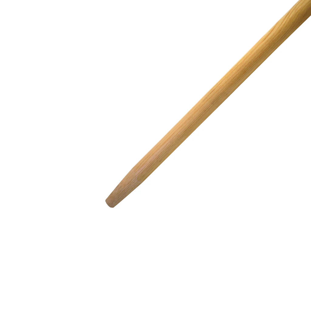 Tapered Lacquered Wood Handle - 1 1/8 the Dia. X 60”L / Khaki