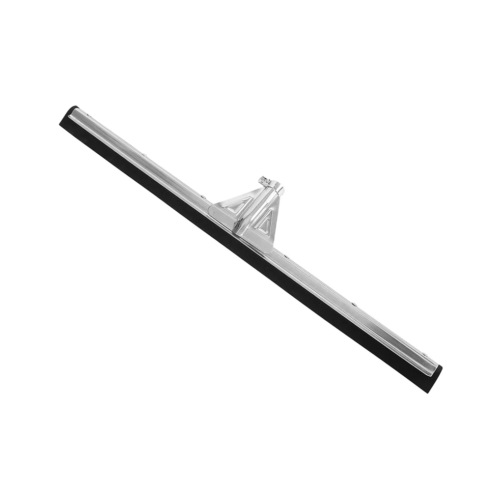 [FS30HB] Metal Frame Double Moss Floor Squeegee - 30"L / Black/ Silver