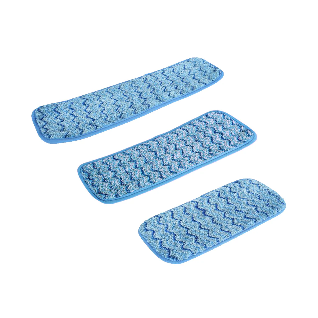 Blue Microfiber Wet Pad - 24"L / Blue