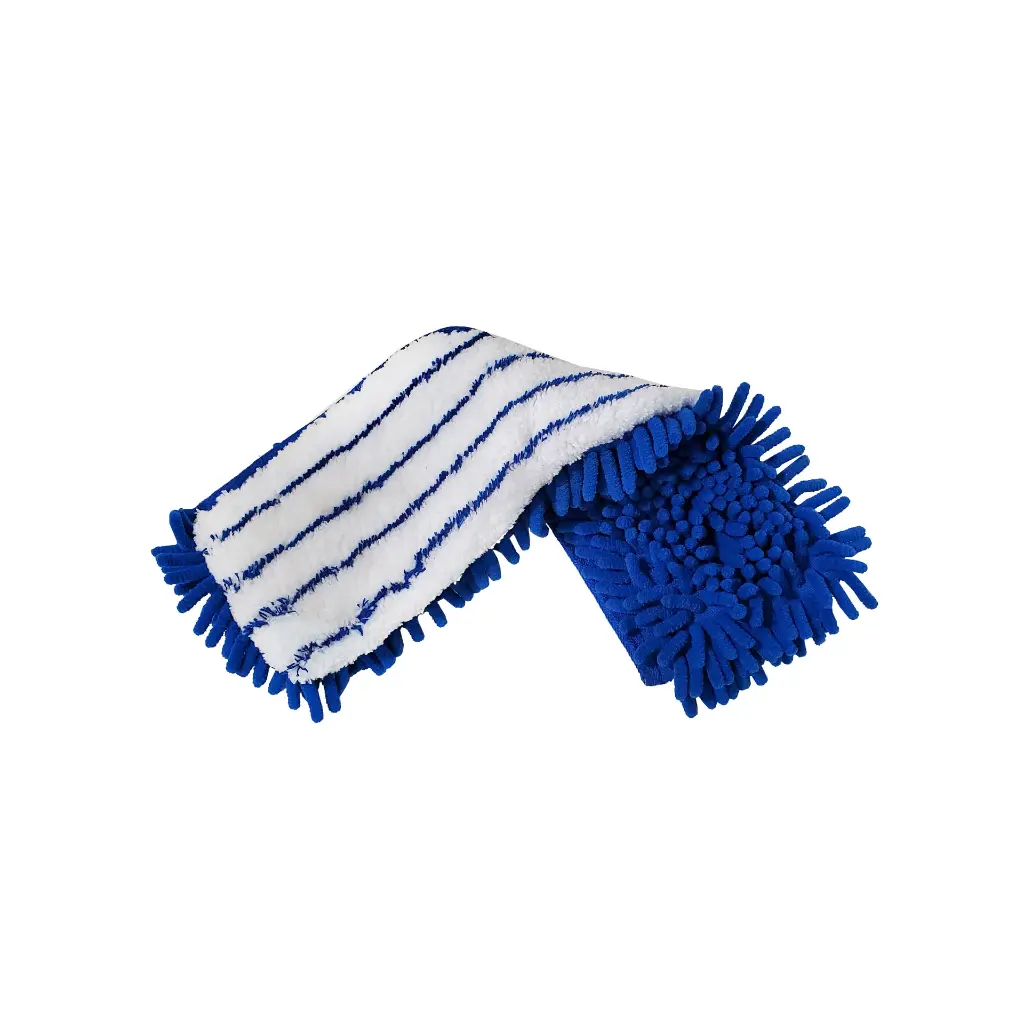 Wet/ Dry Microfiber Flip Mop With 48 Inch Metal Handle