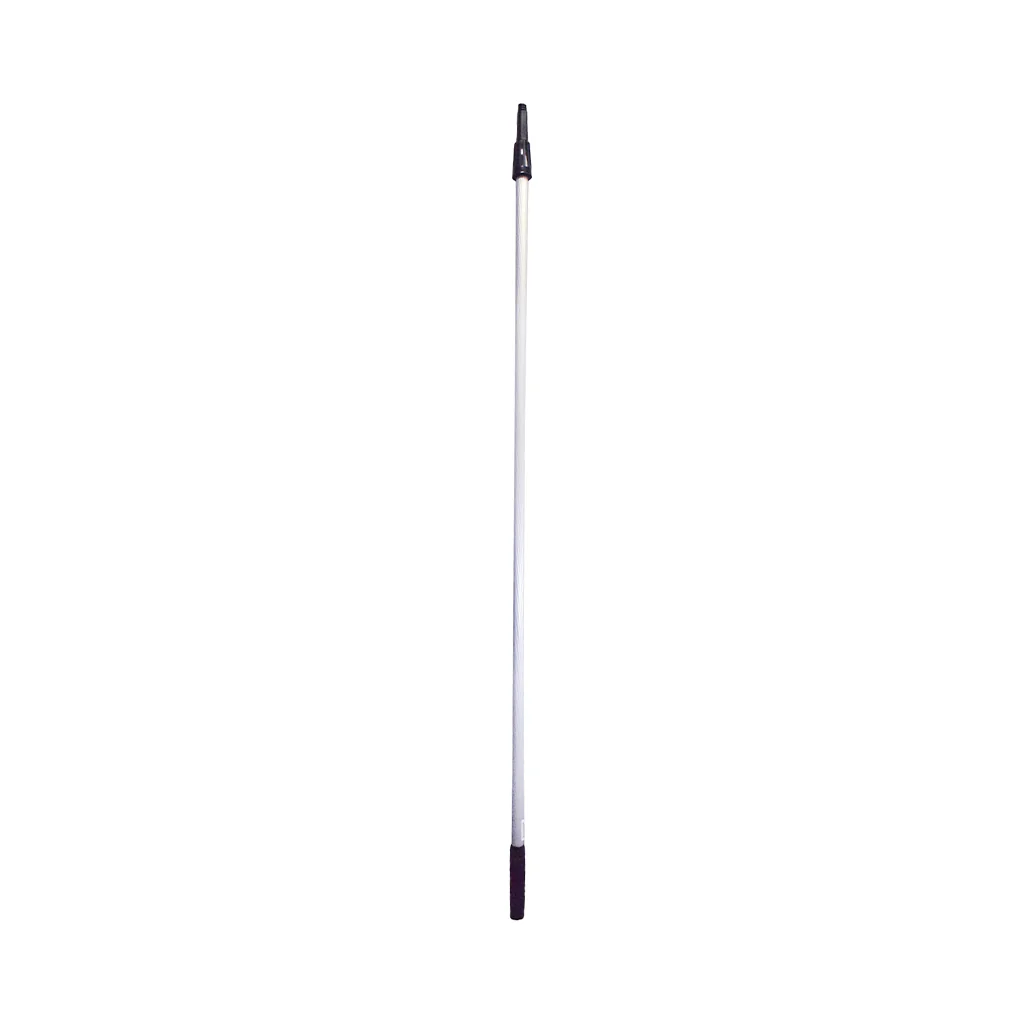 Extension Pole - 10Ft / 2 Piece / Silver/ Black