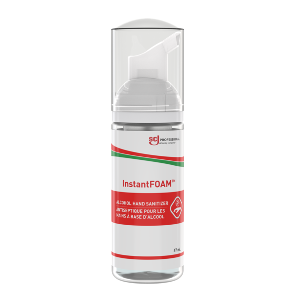 InstantFOAM™ Alcohol Hand Sanitizer - 47 mL Pump Bottle
