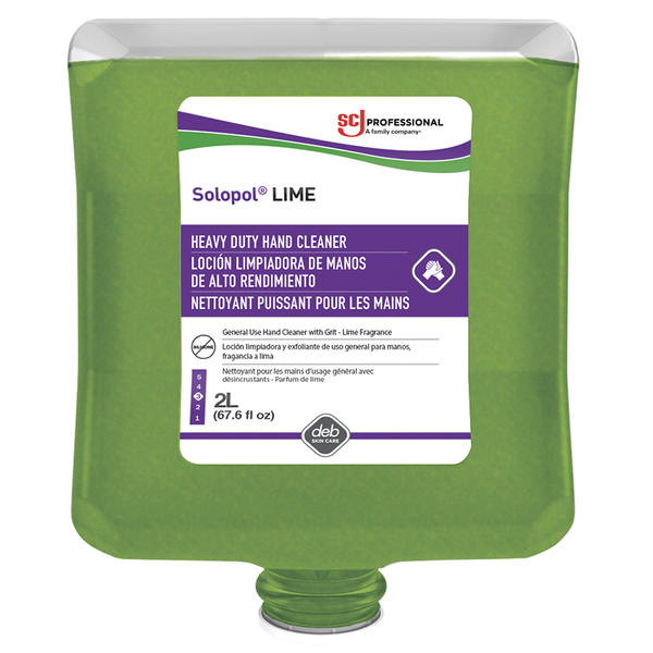 Solopol® LIME Medium Heavy-Duty Hand Wash - 2 L
