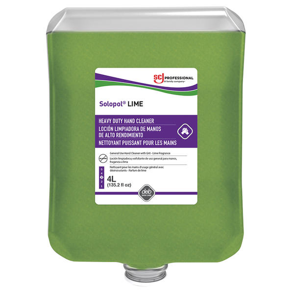 Solopol® LIME Medium Heavy-Duty Hand Wash - 4 L