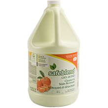 Safeblend OXY-Blend Cleaner and Stain Remover - Tangerine Oil - 3.78 L