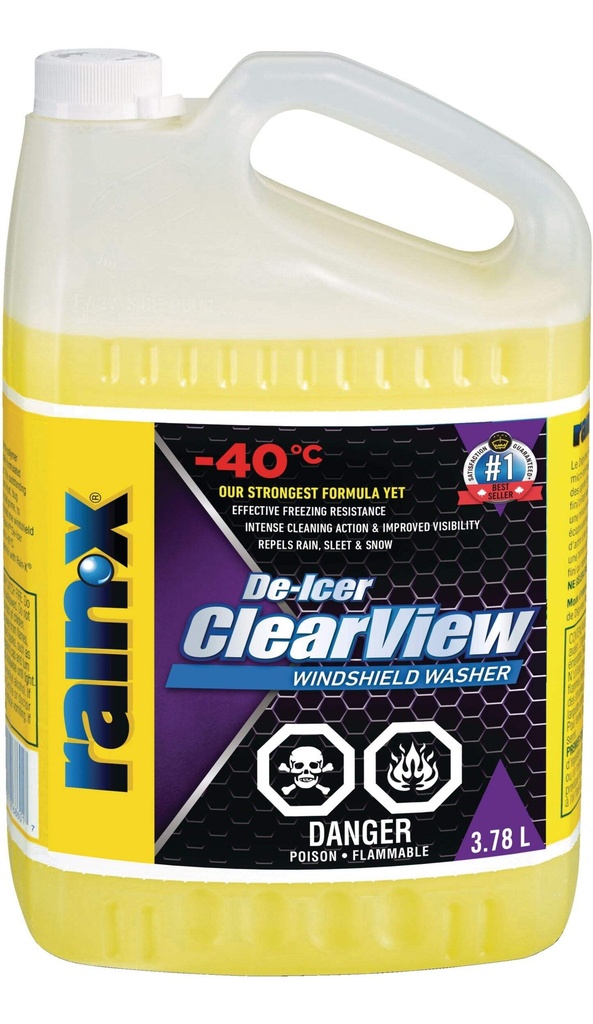 Rain X Deicer Windshield Washer Fluid - 3.78 L