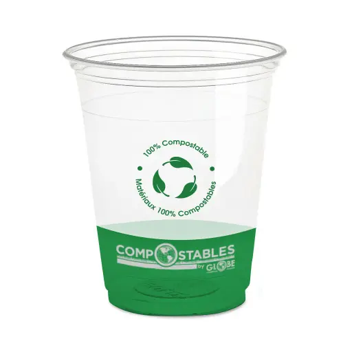 [6128] Clear PLA Cold Cups - 20 Oz / Clear