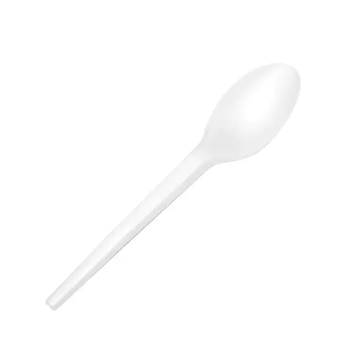 [6153] 6.5" CPLA Compostable Spoons