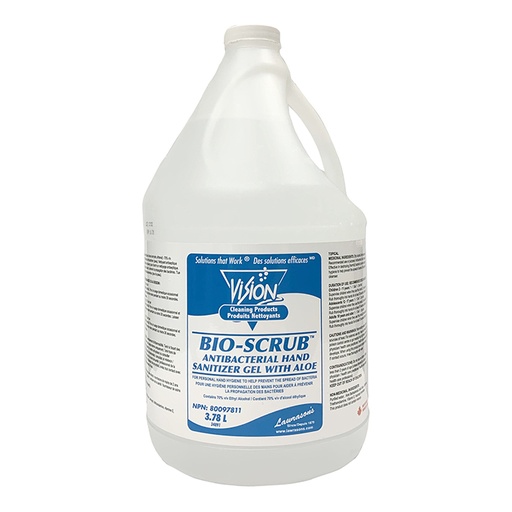 [34880] Bio-Scrub Instant Foaming Hand Sanitizer With Aloe - 3.78 L