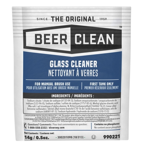 [990221] Beer Clean® Glass Cleaner