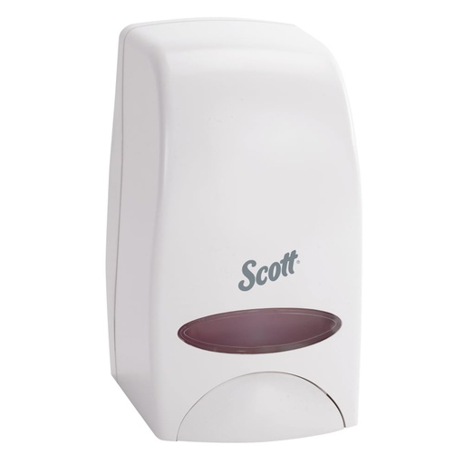 [92144] Kimberly-Clark Scott® Essential™ High Capacity Manual Soap and Hand Sanitizer Dispenser - White