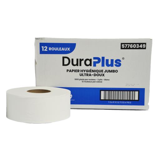 [57760349] DuraPlus® Universal Jumbo Bathroom Tissue, 2-Ply